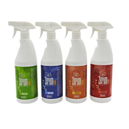 Neutralizador zerum spray ambientador para tabaco cocina baño 750 ml