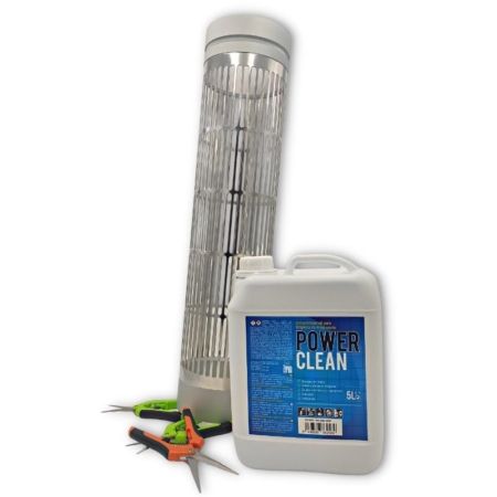 Limpiador de superficies para la limpieza profesional de bongs zerum