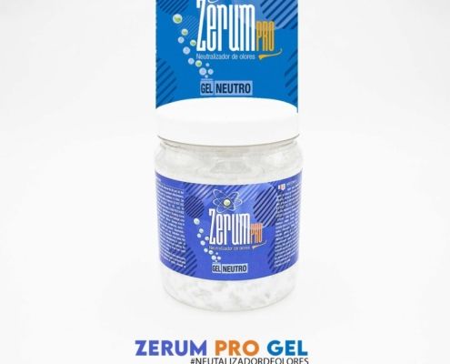 zerum pro gel neutro neutralizador con olor a nuevo y limpio